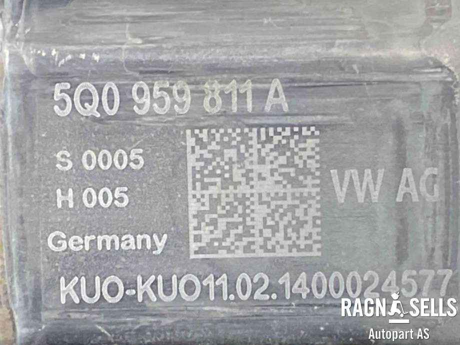 Ruteheis, kun motor, venstre bak til Škoda Octavia 2013-2016 (Type III, Fase 1)  (5Q0 959 811 A|)