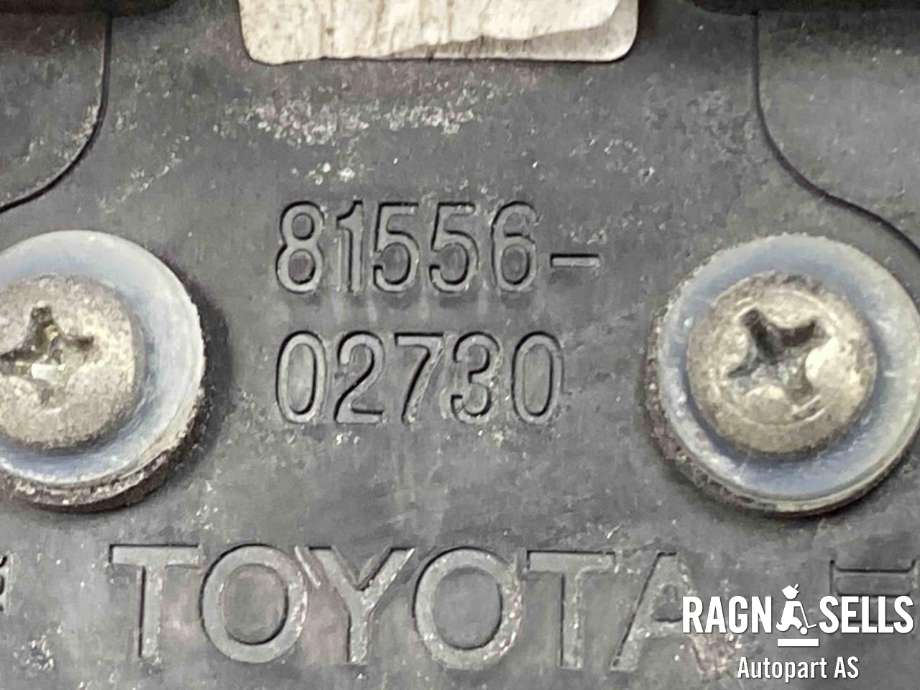 Baklykt venstre ytre til Toyota Auris 2013-2015 (Type II, Fase 1)  (8156102730|)