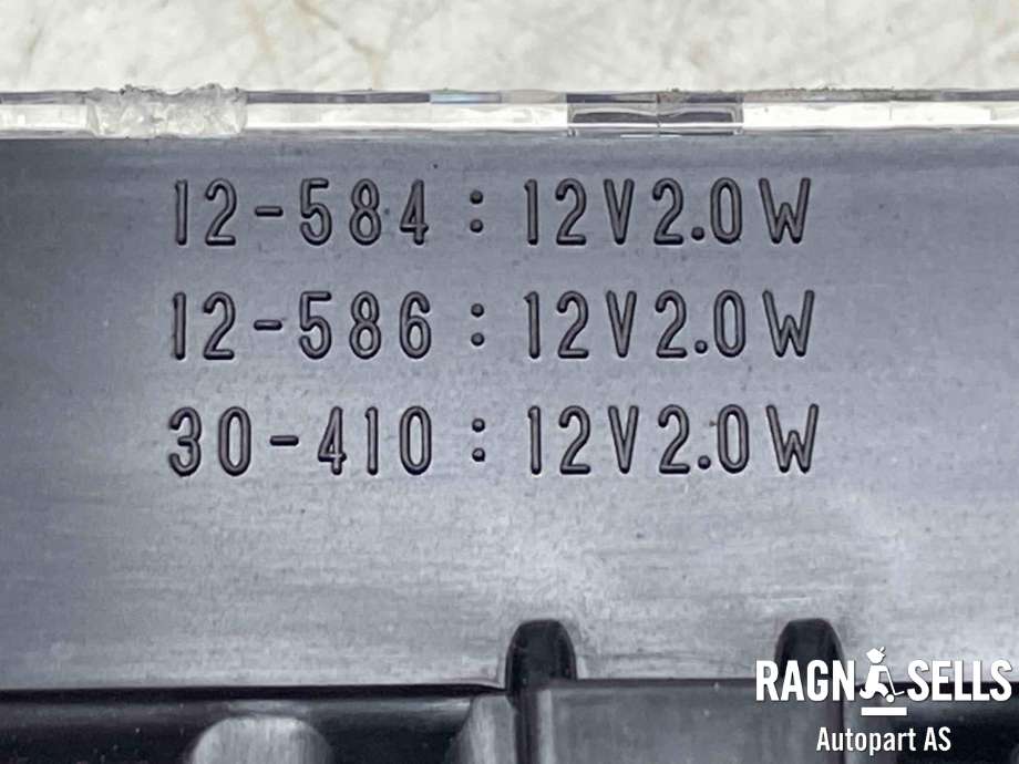Baklykt bremselys bakrute til Toyota Auris 2013-2015 (Type II, Fase 1)  (8157012440|)