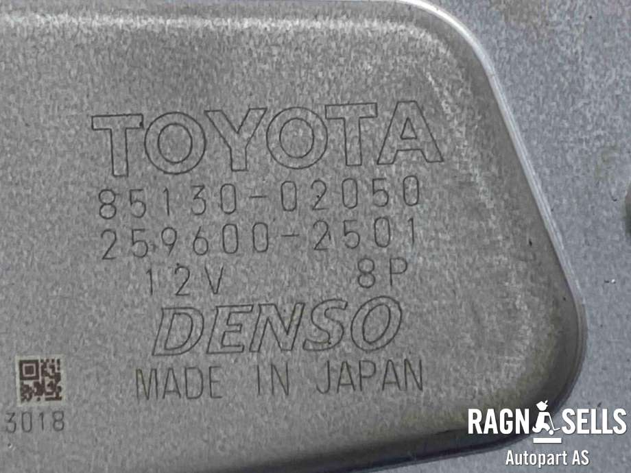 Viskermotor bakrute til Toyota Auris 2013-2015 (Type II, Fase 1)  (8513002050|)