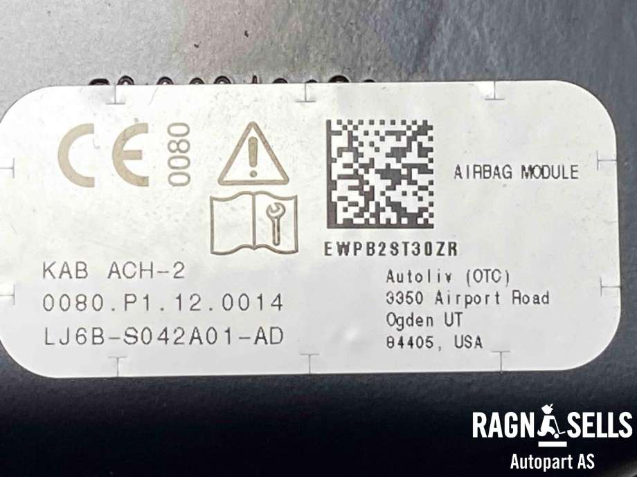 Airbag passasjer til Ford Mustang Mach-e 2020-->>  (2678324|LJ6B-S042A01-AD|LJ6B-S042A01-AF|2490179)