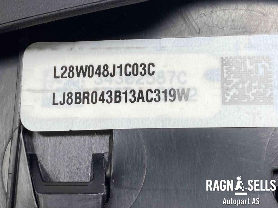 Airbag rattpute til Ford Mustang Mach-e 2020-->>  (LJ8B-R043B13-AF319W|LJ8B-R043B13-AC319W|2808667)