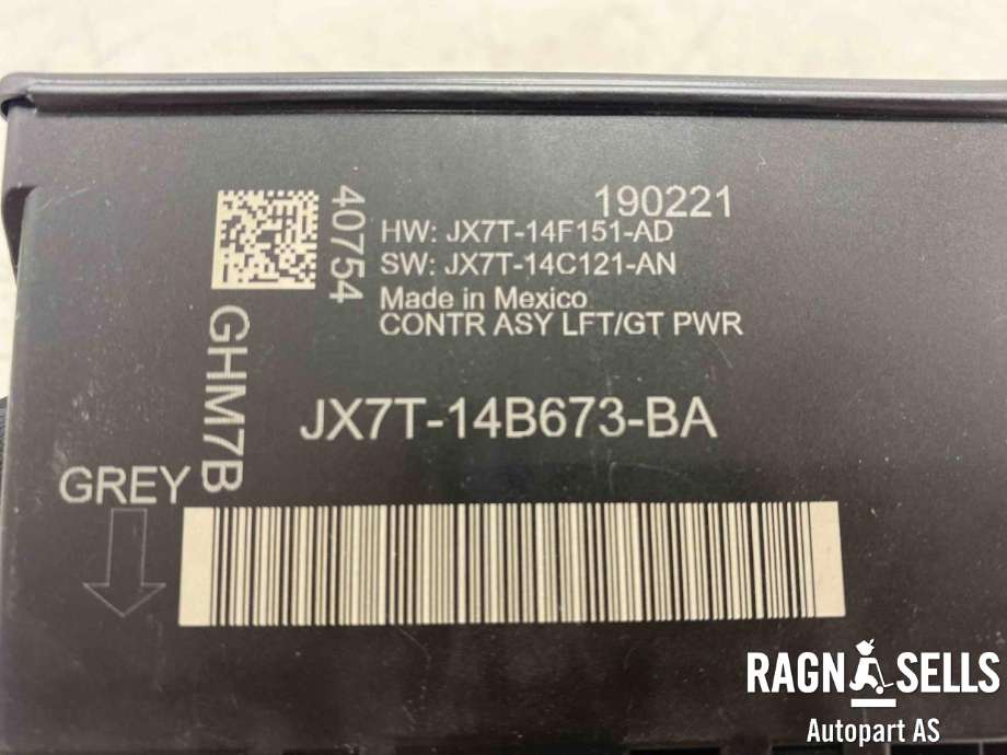 Styreenhet diverse til Ford Mustang Mach-e 2020-->>  (JX7T-14B673-BA|HW: JX7T-14F151-AD|SW: JX7T-14C121-AN)