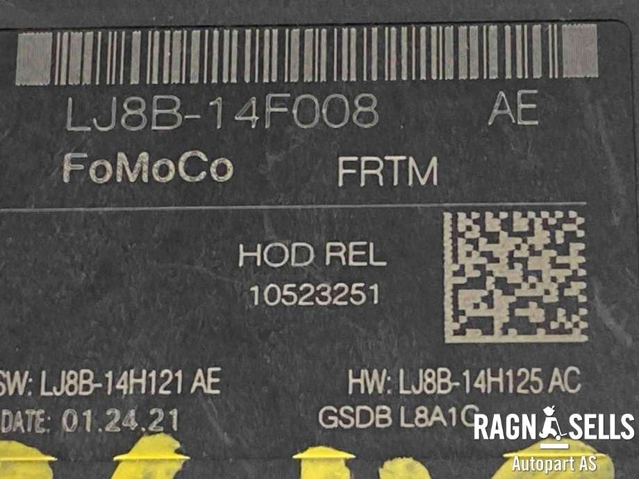 Styreenhet diverse til Ford Mustang Mach-e 2020-->>  (LJ8B-14F008 AE|SW: LJ8B-14H121 AE|HW: LJ8B-14H125 AC)