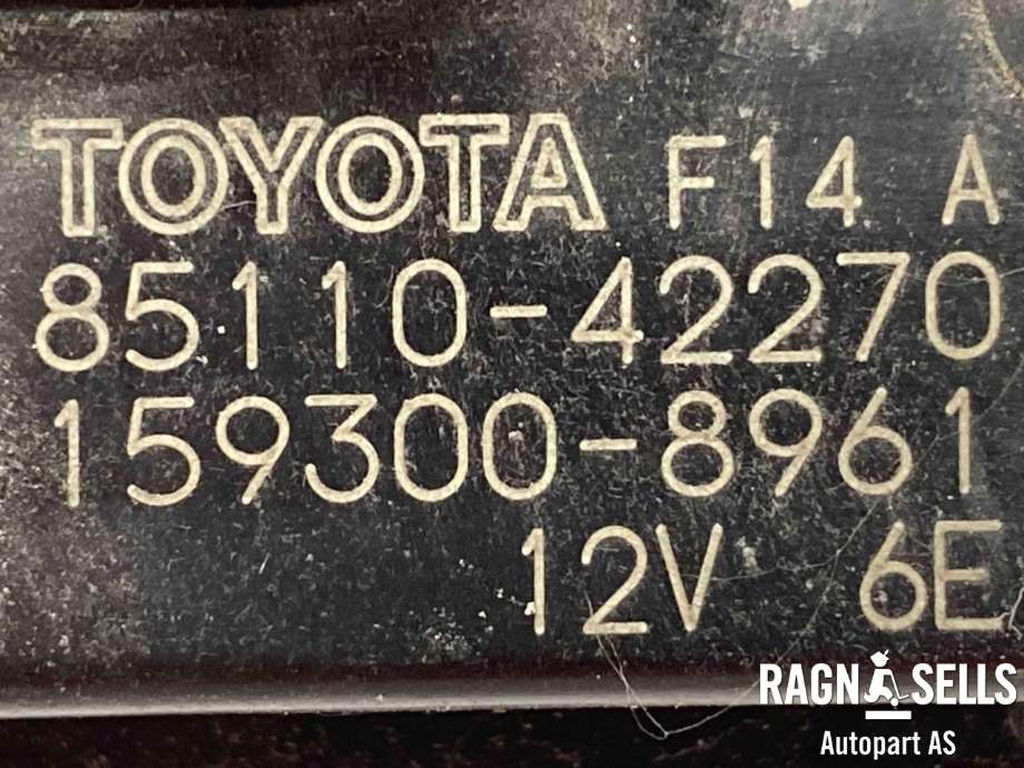 Viskermotor frontrute komplett m/overføring til Toyota RAV4 2019-->> (Type V)  