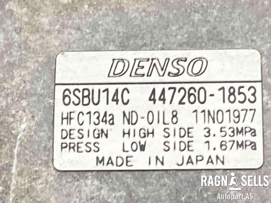 Aircondition kompressor til BMW X1 2009-2015 (E84) (E84) (DENSO|64 52 6 987 862|447260-1853|)