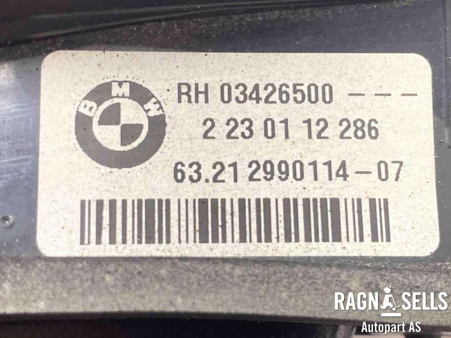 Baklykt høyre indre til BMW X1 2009-2015 (E84) (E84) (63 21 2 990 114|)