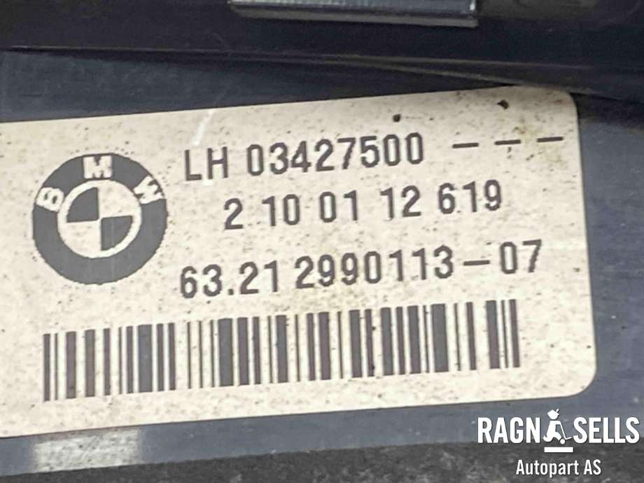 Baklykt venstre indre til BMW X1 2009-2015 (E84) (E84) (63 21 2 990 113|)