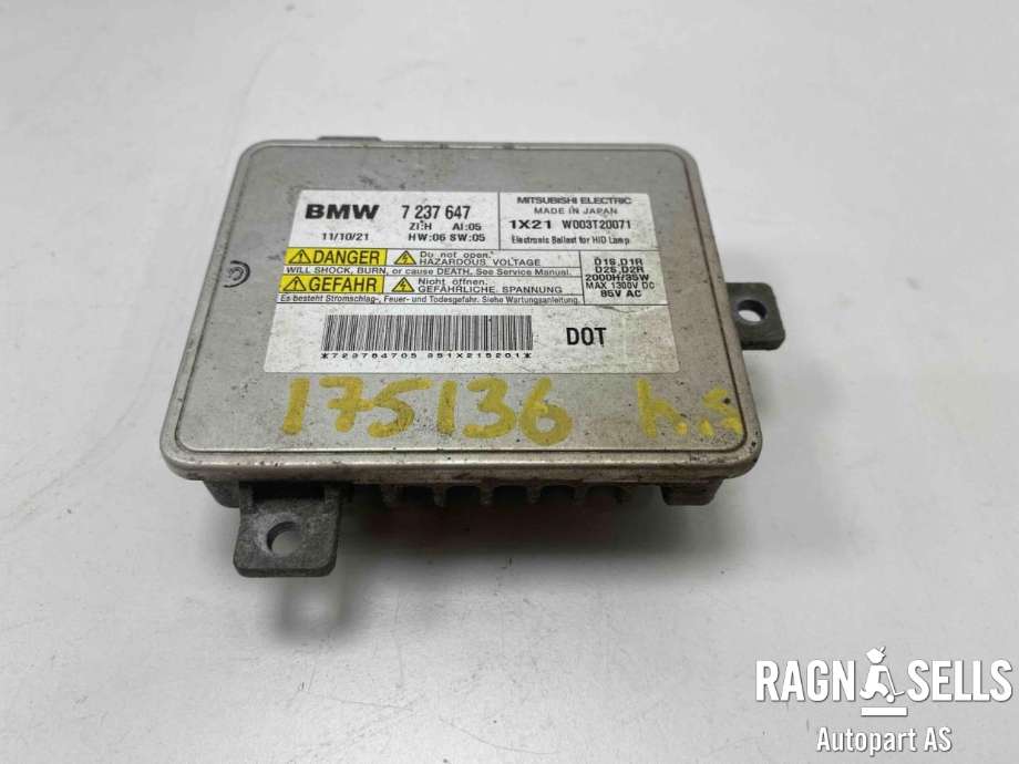 Styreenhet xenon/ballast til BMW X1, 2009-2015 (E84) (E84) (63 11 7 318 327)