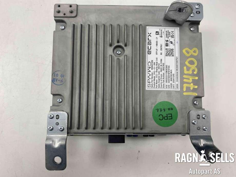 Bilstereo navigasjon til Volvo EX30 2023-->> (36003867|80027652|6608231058)