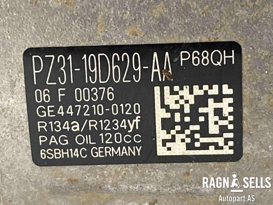 Aircondition kompressor til Ford Transit Custom 2023-->> (Type II)  (2760007|PZ3119D629AB|)