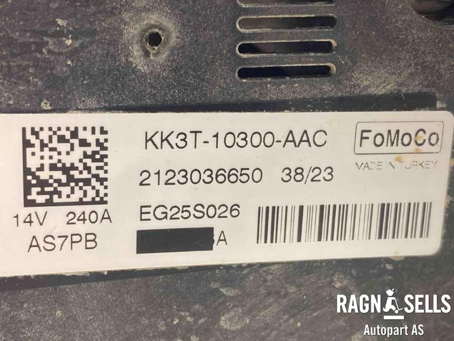 Dynamo diesel til Ford Transit Custom 2023-->> (Type II) (2666514|KK3T-10300-AAC|)
