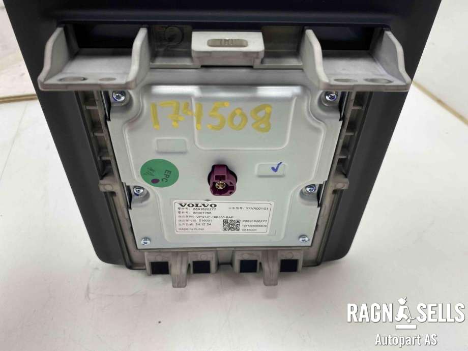 Multimedia display (MCU - Media Controller Unit) til Volvo EX30 2023-->>  (36010824|80001768|)