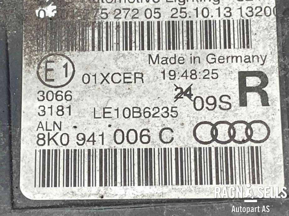 Frontlykt høyre xenon til Audi A4, Allroad 2009-2016 (Type I) (B8) (B8) (8K0 941 044 C|)