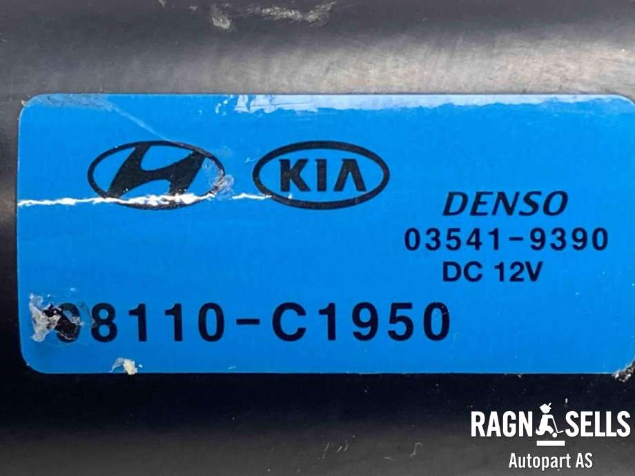 Viskermotor frontrute komplett m/overføring til Hyundai Kona 2017-2021 (Type I, Fase 1)  
