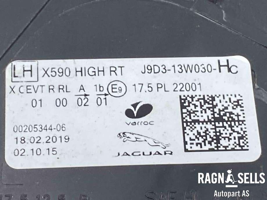 Frontlykt venstre full-LED til Jaguar I-PACE 2018-->>  (T4K11273|)