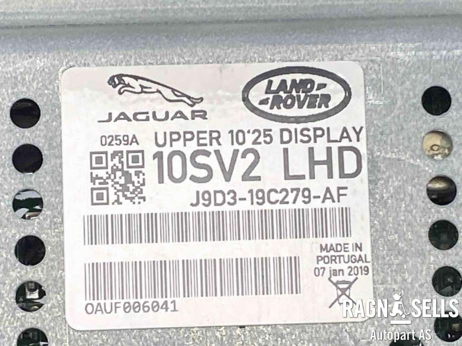 Multimedia display (MCU - Media Controller Unit) til Jaguar I-PACE 2018-->>  