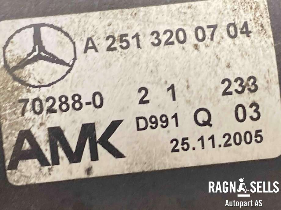 Kompressor nivå/luft til Mercedes R-Klasse 2006-2013 (W251) (W251) (A 251 320 09 04|A 251 320 07 04|A 251 320 12 04)