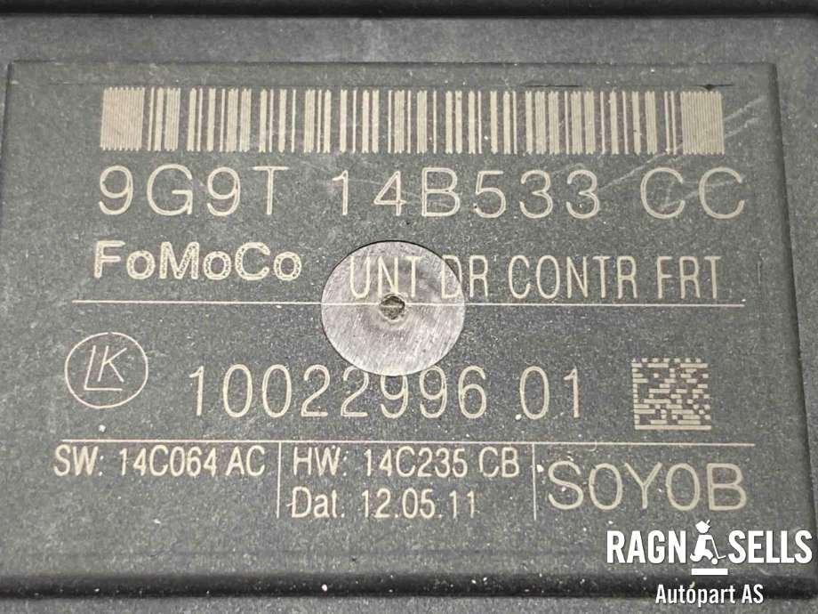 Styreenhet dør venstre foran til Volvo XC70 2008-2013 (Type II, Fase 1)  (31343466||9G9T-14B533-CC)
