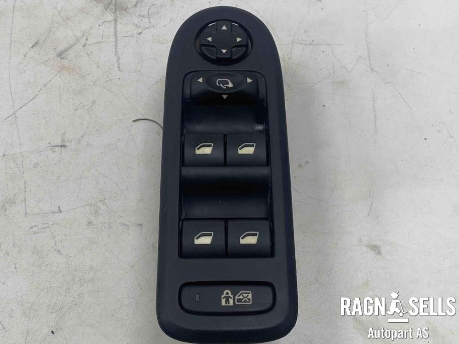 Bryter ruteheis førerdørspanel til Peugeot 508, 2011-2014 (Type I, Fase 1)  