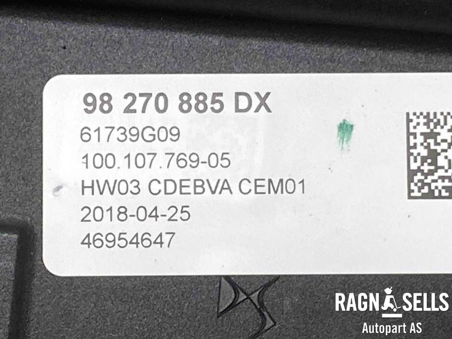 Girstang/girvelger automat til Peugeot 3008 2016-->> (Type II)