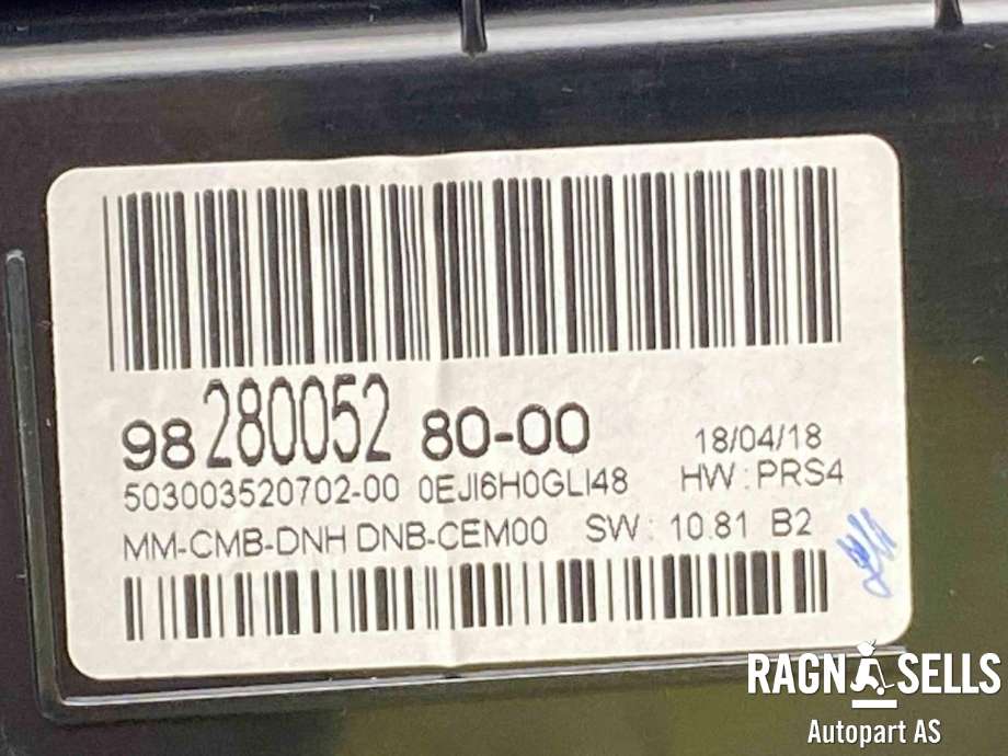 Instrumentpanel til Peugeot 3008 2016-->> (Type II)  