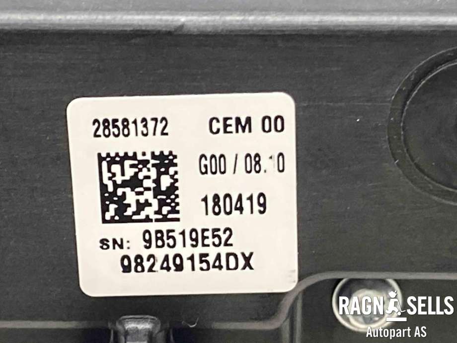 Varmeapparat betjening til Peugeot 3008 2016-->> (Type II)