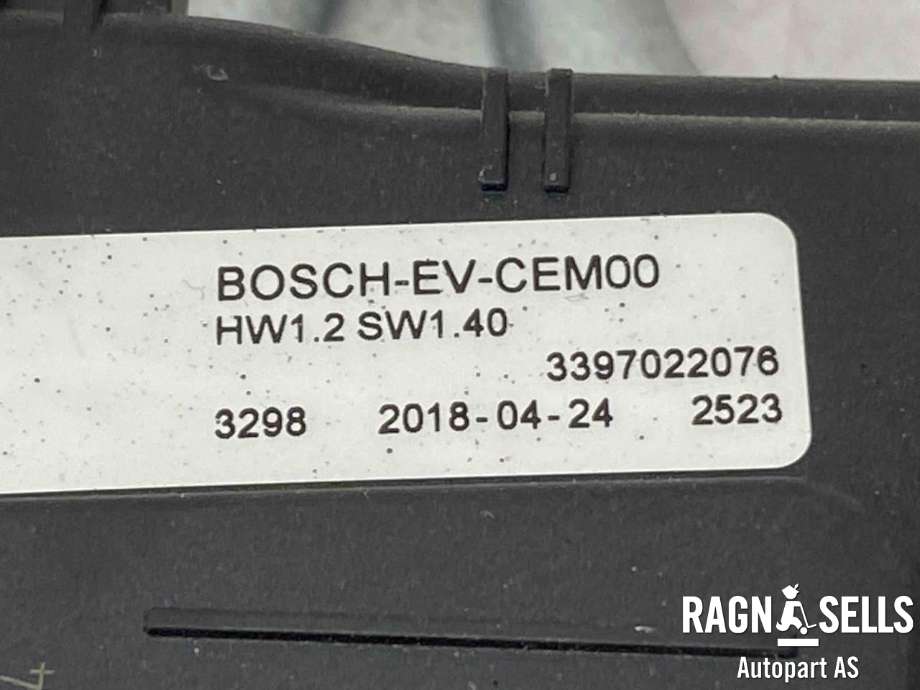 Viskermotor frontrute komplett m/overføring til Peugeot 3008 2016-->> (Type II)