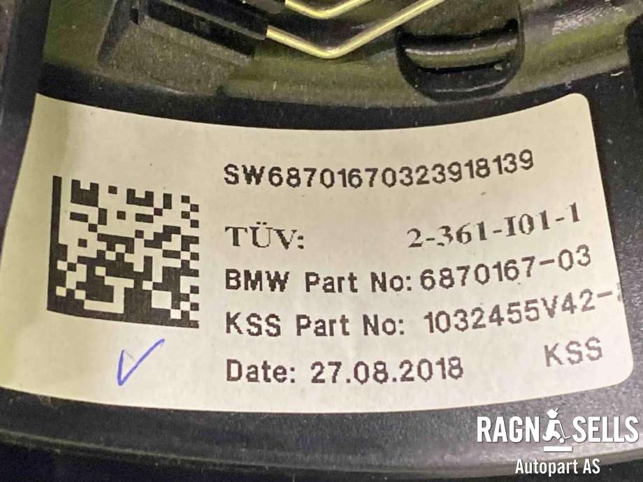 Ratt til BMW i3 2013-2022  