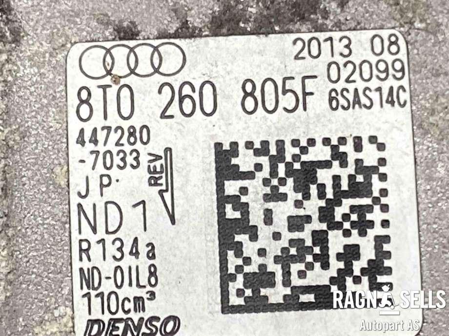 Aircondition kompressor til Audi A4, Allroad 2009-2016 (Type I) (B8) (B8) 