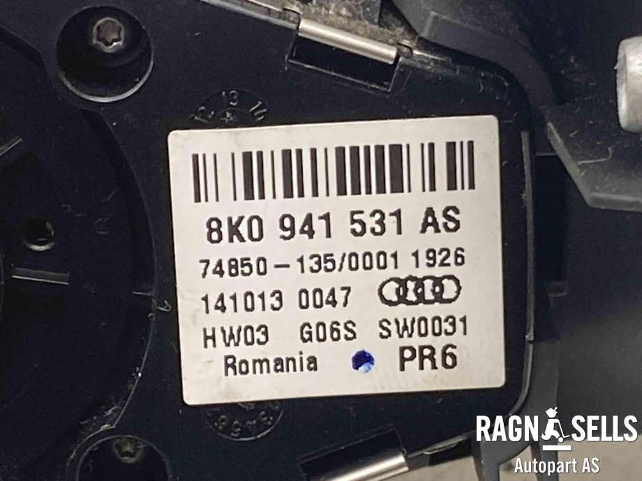 Bryter lys til Audi A4, Allroad 2009-2016 (Type I) (B8) (B8) 
