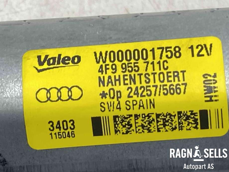 Viskermotor bakrute til Audi A4, Allroad 2009-2016 (Type I) (B8) (B8) 