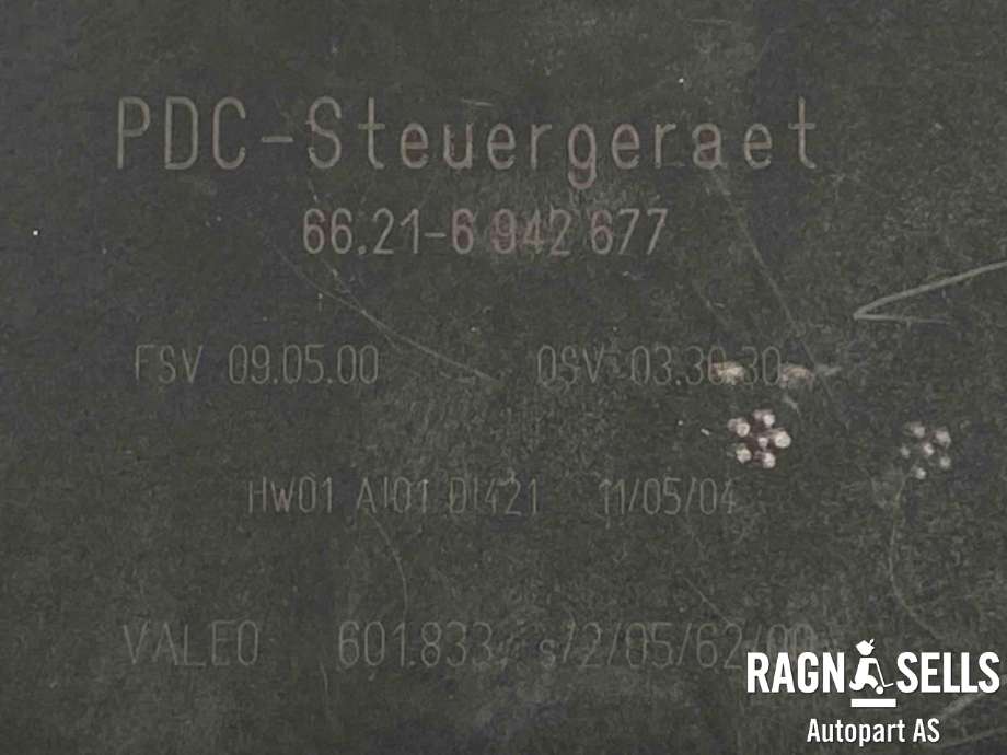 Styreenhet parkering til BMW 5-Serie 2003-2010 (E60/E61) (E60/E61) (66.21-6 942 677|601.833|)