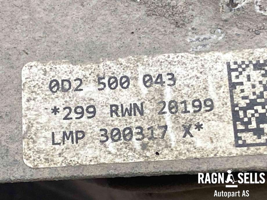 Kardang klokke bak til Audi Q7 2015-->> (Type II)  (0D2 500 043|0G2 500 043 C|)