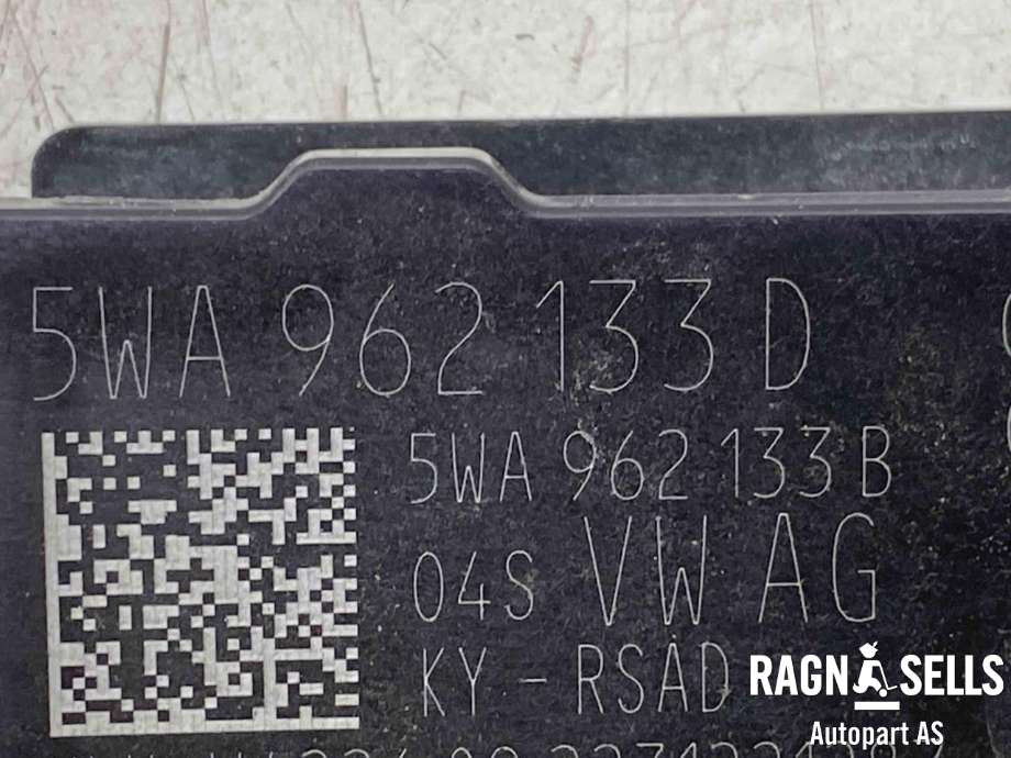 Styreenhet nøkkelfri/keyless til Volvo V70 2007-2013 (Type III, Fase 1)  (5WA 962 133 D|)