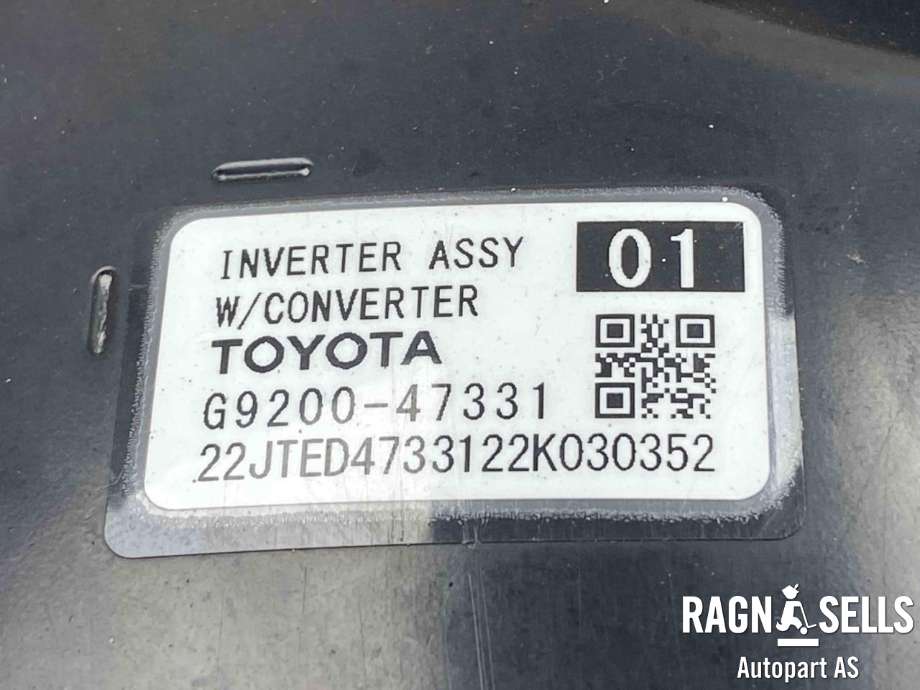Inverter hybrid til Toyota Corolla 2019-->>  (G920049136|)