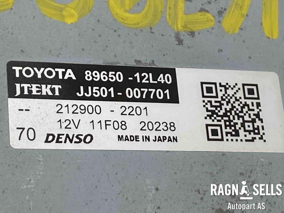Rattaksel elektrisk servo til Toyota Corolla 2019-->>