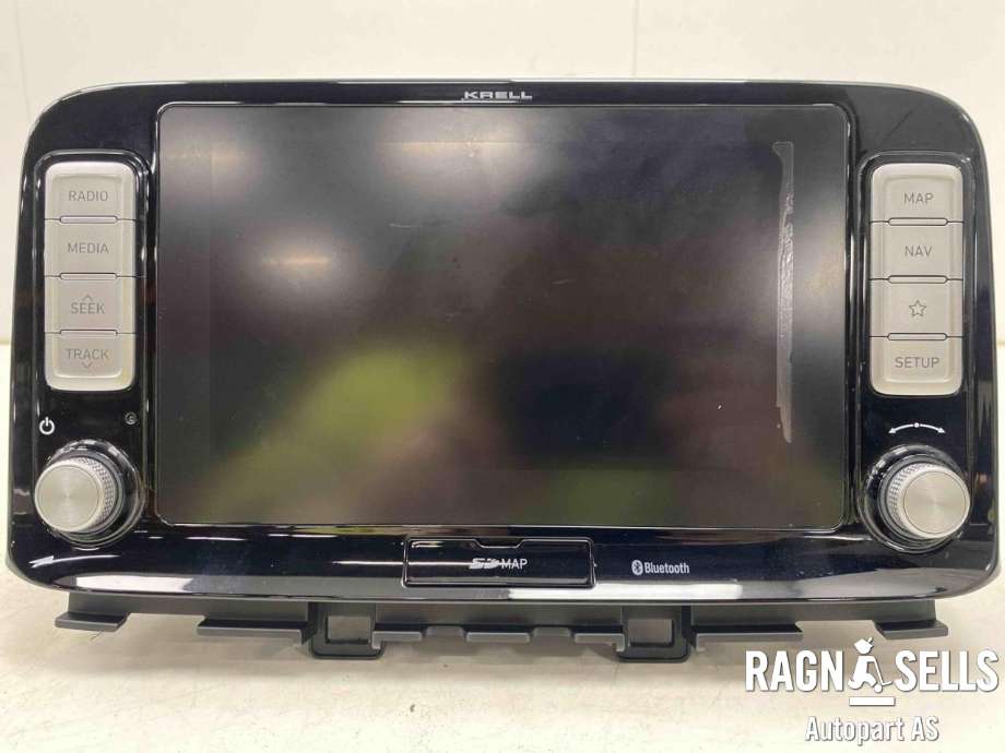 Multimedia display (MCU - Media Controller Unit) til Hyundai Kona, 2017-2021 (Type I, Fase 1)  