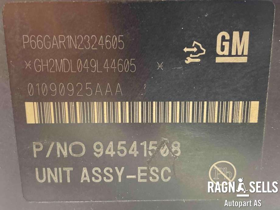 ABS sentral til Opel Mokka 2012-2016 (Type I, Fase 1)  