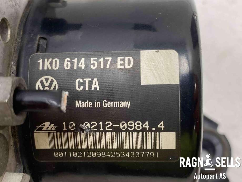 ABS sentral til VW Caddy 2010-2015 (Type III, Fase 2)  (1K0 614 517 ED|1K0907379BM|)
