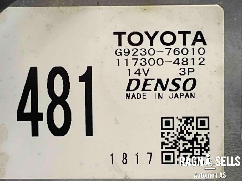 Batteri kjølevifte til Toyota Prius 2009-2016 (Type III) (COMBI) (COMBI) 