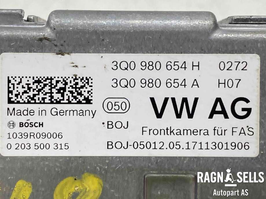 Kamera til Škoda Octavia 2017-2020 (Type III, Fase 2)