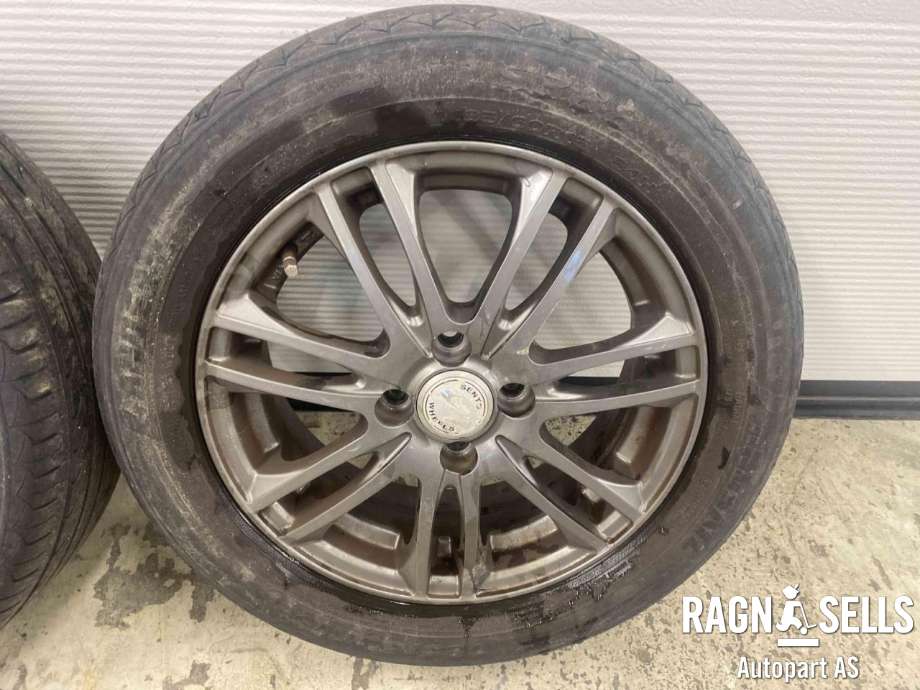 Hjulsett aluminium sommer til Toyota Yaris 2006-2009 (Type II, Fase 1)  