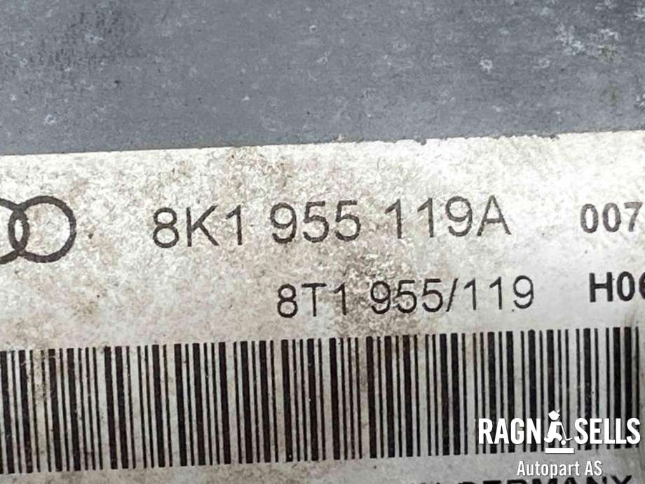 Viskermotor frontrute komplett m/overføring til Audi A4 2007-2014 (Type IV) (B8) (B8) 