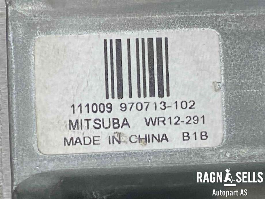 Ruteheis, kun motor, venstre foran til Volvo V70 2007-2013 (Type III, Fase 1)  (31453355|31440411|)