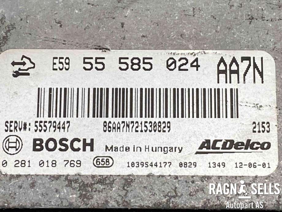 Styreenhet motor til Opel Insignia A 2009-2014  