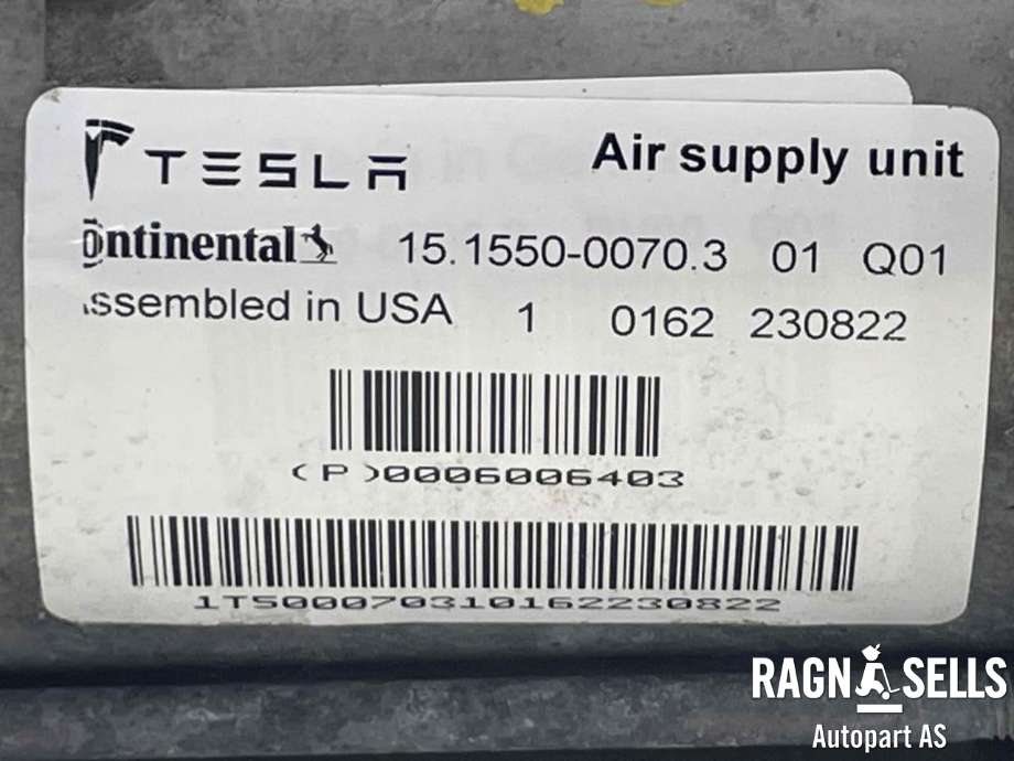 Kompressor nivå/luft til Tesla Model S 2013-2016 (Fase 1)  