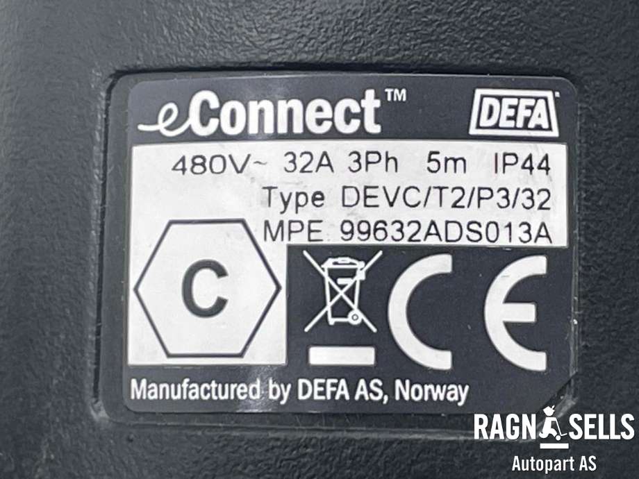 Batterilader kabel til Hyundai Kona 2021-2023 (Type I, Fase 2)  