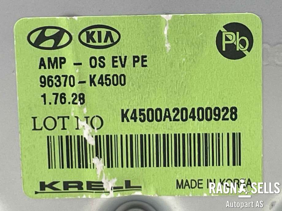 Bilstereo forsterker til Hyundai Kona 2021-2023 (Type I, Fase 2)