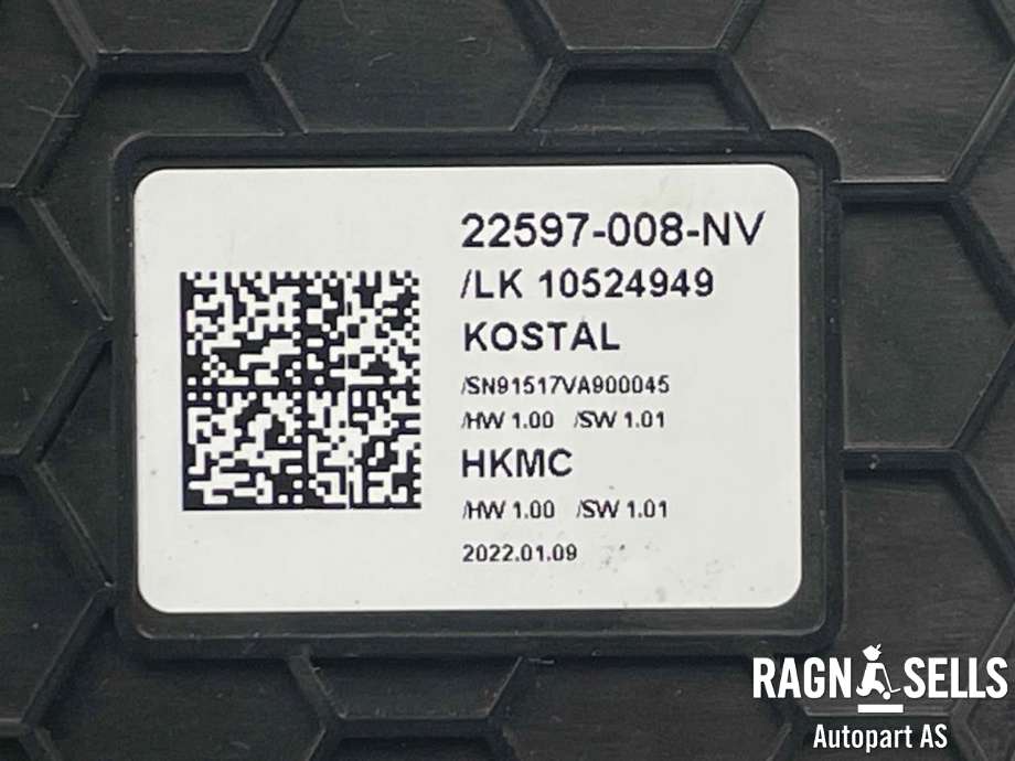 Girstang/girvelger automat til Hyundai Kona 2021-2023 (Type I, Fase 2)  
